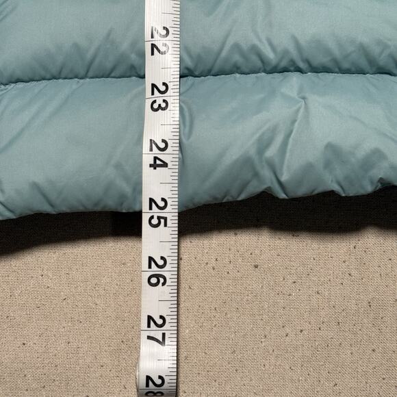 Lands End Women’s Down Max 600 Puffer Jacket Light Blue Packable Size XS 2 - 4 - Picture 7 of 11